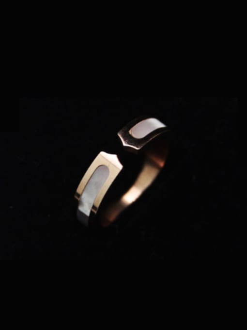 GROSE Lover Shell Classical Opening Ring 2