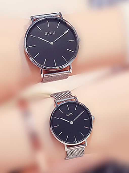 small size GUOU Brand Simple Mechanical Watch