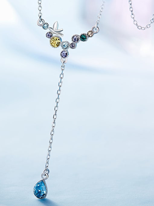 CEIDAI S925 Silver Bird-shaped Necklace 2