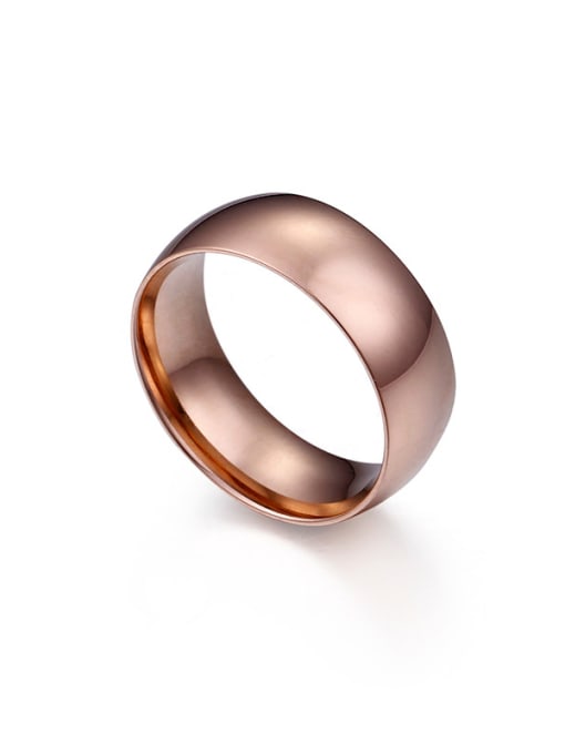 KAKALEN Stainless Steel With Gold Plated Trendy Rings 3