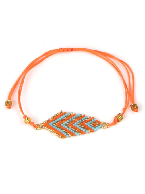 handmade Woven Polyamide Rope Colorful Women Bracelet 1