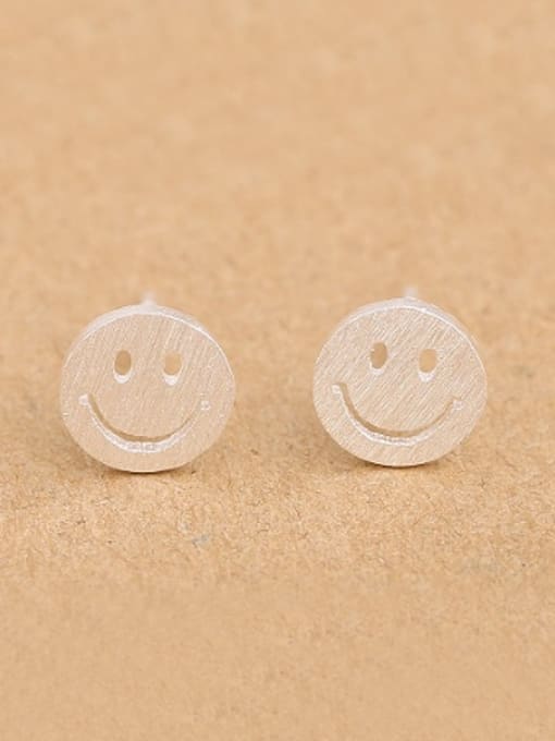 Peng Yuan 2018 Tiny Smiling Face stud Earring 0