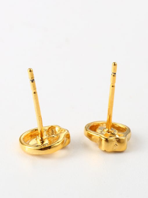 XP Tiny Gold Plated Stud Earrings 2
