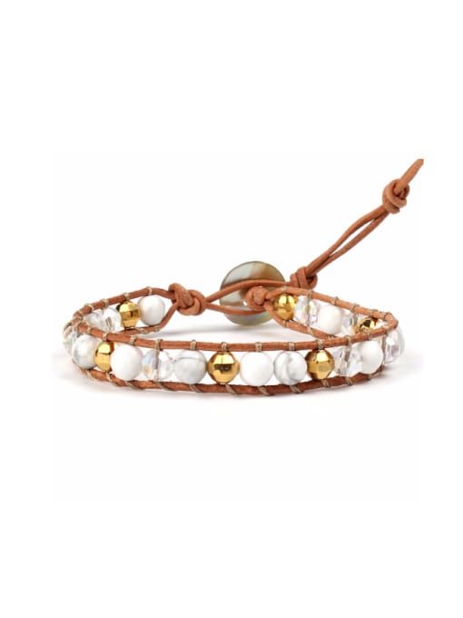 B6035-H Temperament Colorful Stones Women Bracelet