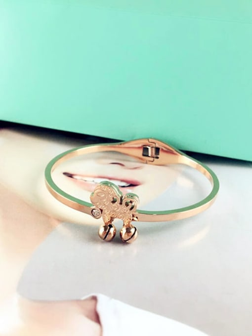 GROSE Monkey Accessories Rose Gold Plated Bangle 0