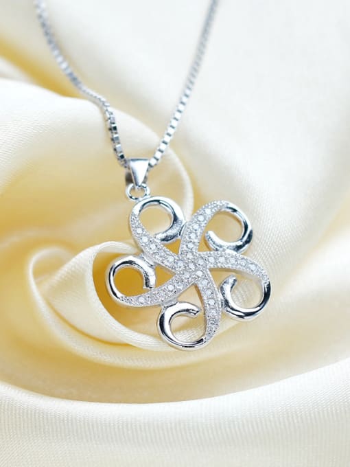 kwan Korean Style Hollow Flower Fashion Pendant 2