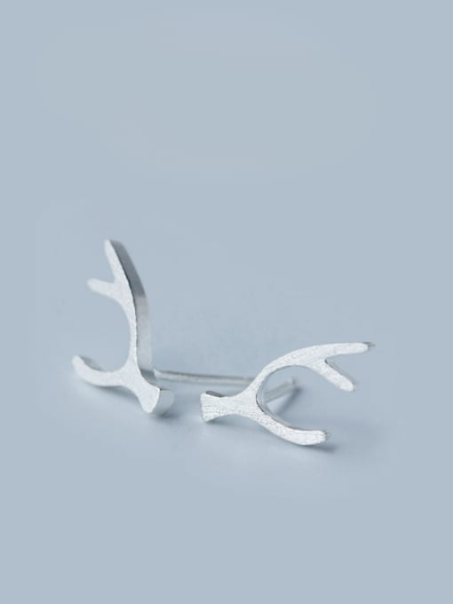 Rosh S925 silver lovely elk stud cuff earring 0