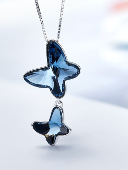 CEIDAI 2018 2018 2018 S925 Silver Butterfly-shaped Necklace 2