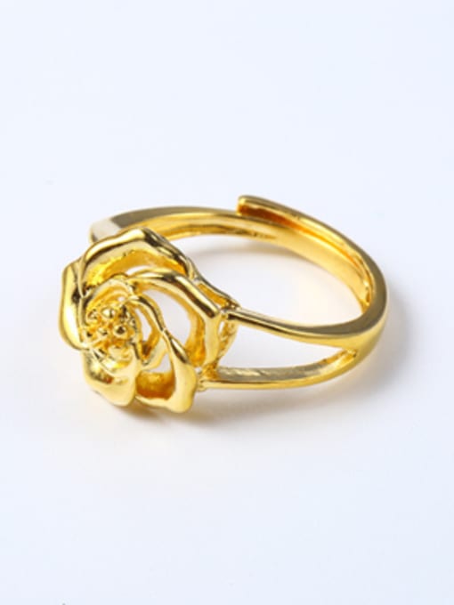 XP Retro style Flowery Opening Ring 1