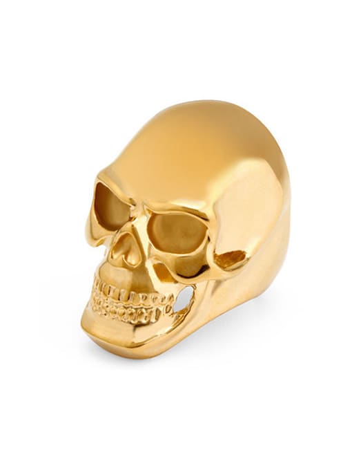 RANSSI Fashion Skull Statement Ring
