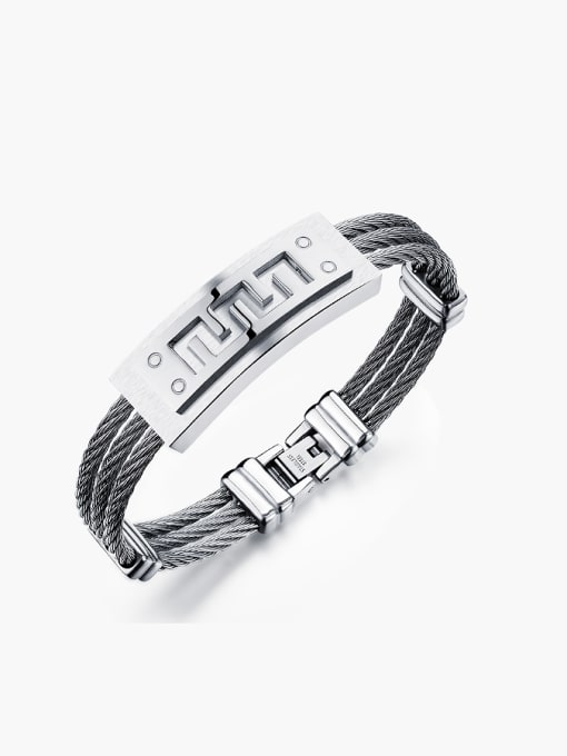 Open Sky Fashion Personalized Titanium Bracelet 2