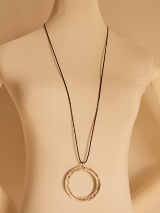 Dandelion Vintage Circle Shaped Unisex Necklace 1