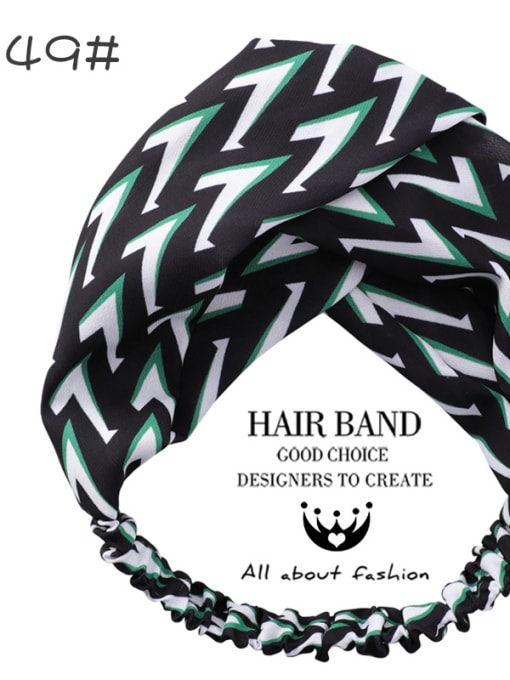 49#B8509 Sweet Hair Band Multi-color Options Headbands