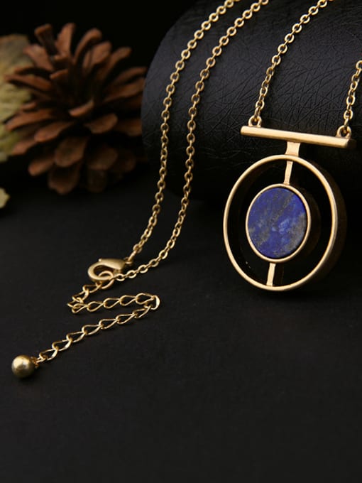 KM Simple Round Alloy Necklace 4