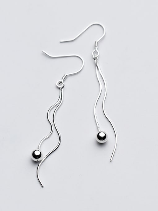 Rosh Women Elegant Tassels S925 Silver Drop Earrings 0