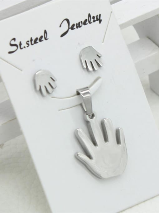 XIN DAI Fashion Palm Fingers Stainless Steel Set 0