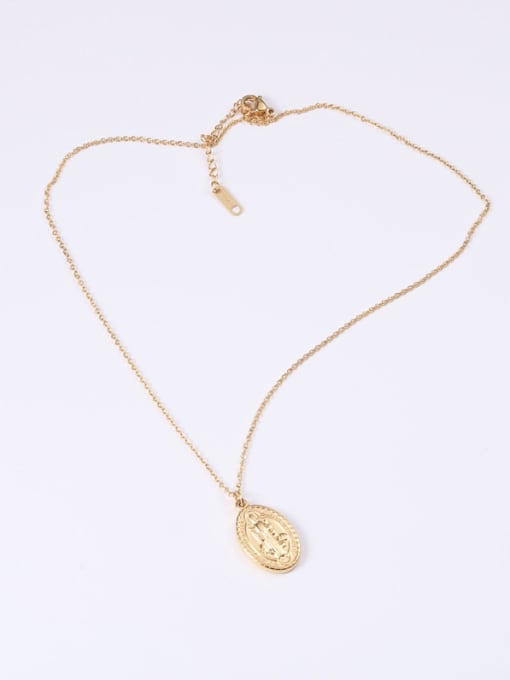 A size 14 * 21 Necklace 40 5 Alloy With Gold Plated Simplistic Cross Necklaces