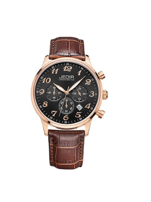 black & brown JEDIR Brand Antique Mechanical Watch