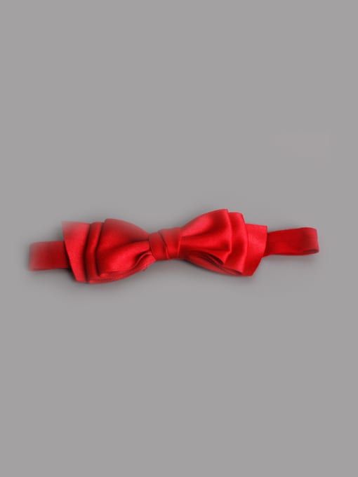 red Bow Ribbon bady headband