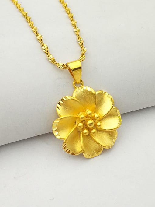 Neayou Women Fashion Flower Shaped Necklace 0