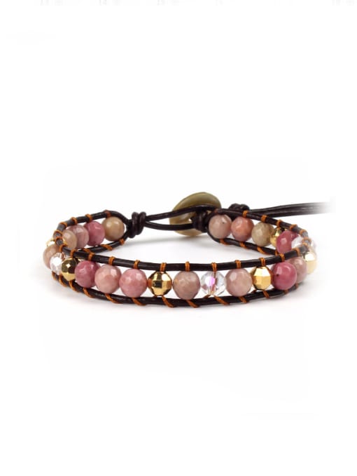B6035-B Temperament Colorful Stones Women Bracelet