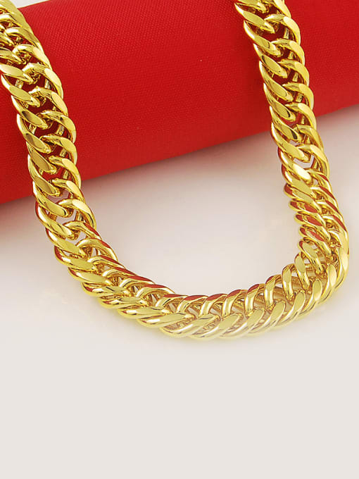 Yi Heng Da Men High Quality Geometric Design Copper Necklace 1
