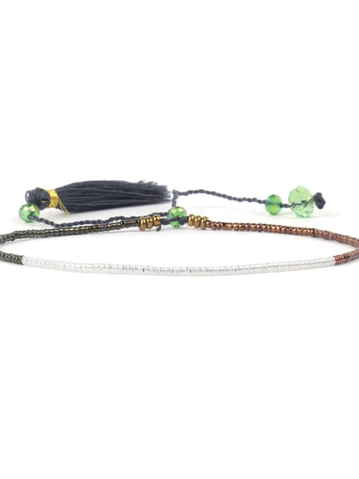 HB568-C Woven Tassel Women Fashion Bracelet