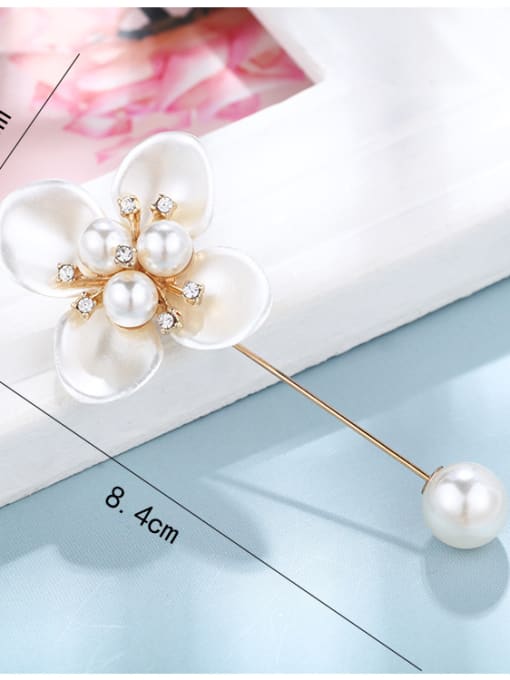 d239 Alloy With  Enamel Romantic Flower Brooches