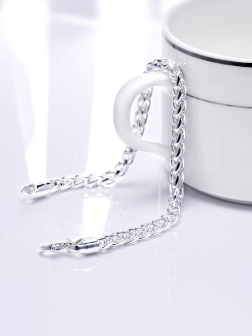 Ronaldo Exquisite Geometric Shaped Twisted Rope Bracelet 2