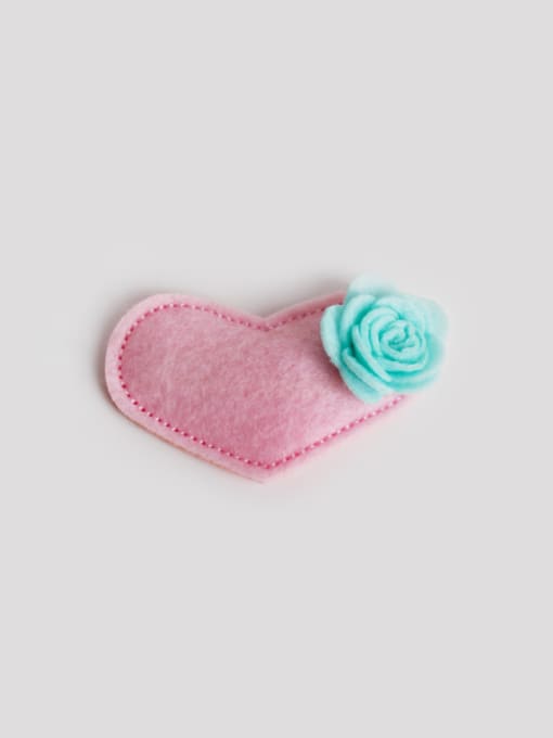 Light Pink Love Flower Hair clip