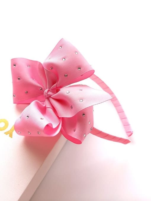 Light Pink Hair Bow Hair Band