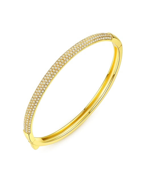 BLING SU New  3A zirconium classic Bracelet 0