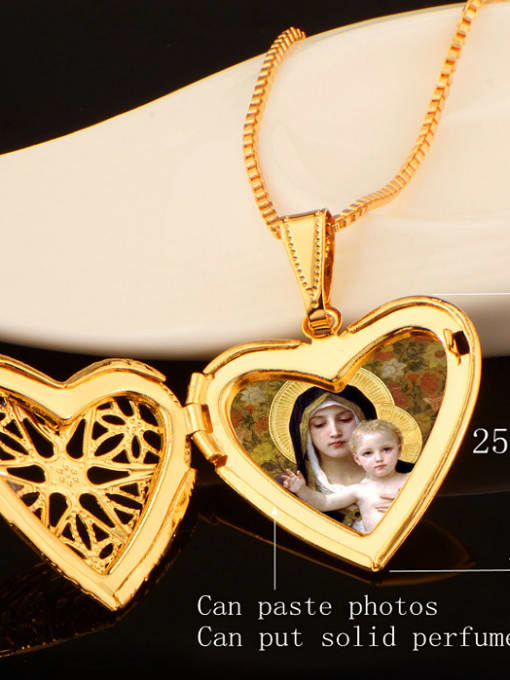 Days Lone Hollow Heart-shaped Box Necklace 2