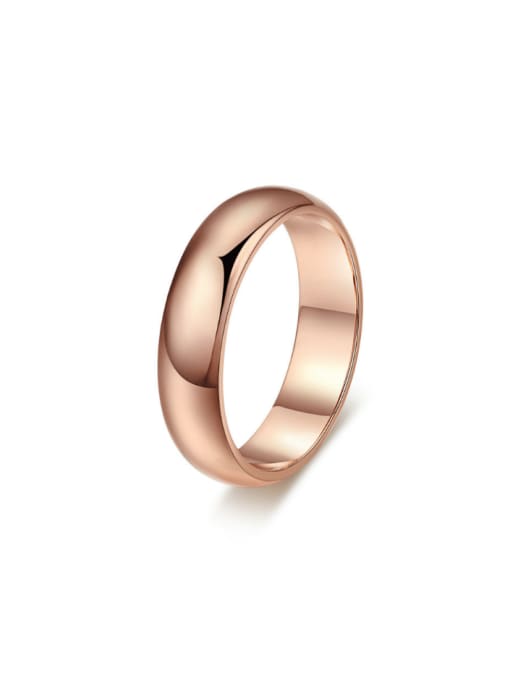 ZK Smooth Simple Hot Selling Noble Unisex Ring 0