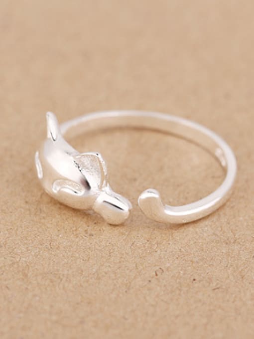 Peng Yuan Fashion Kitten Opening Midi Ring 2