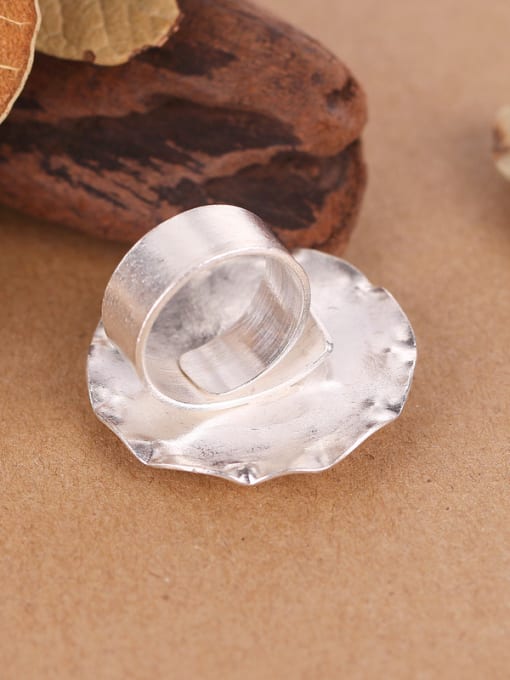 Peng Yuan Exaggerated Sterling Silver Handmade Ring 2