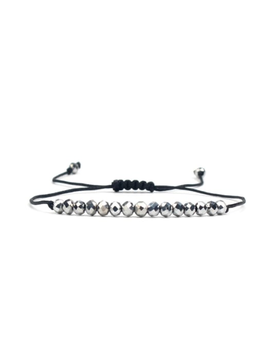 HB588-F Glass Crystal Fashion Adjustable Women Bracelet