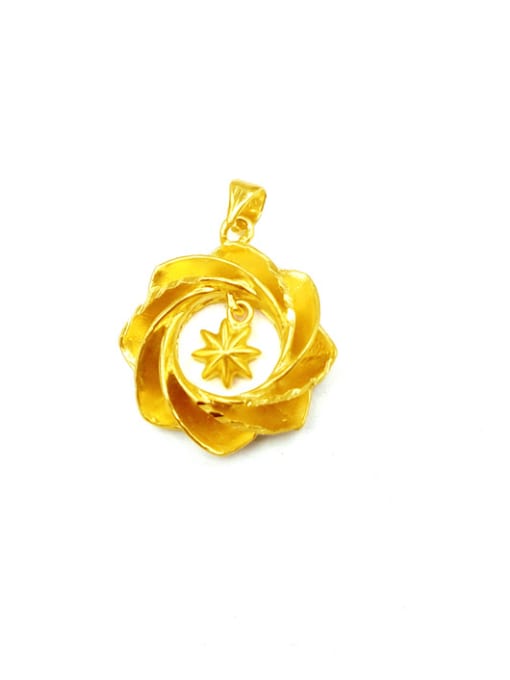 Neayou Elegant Women Flower Shaped Pendant 0