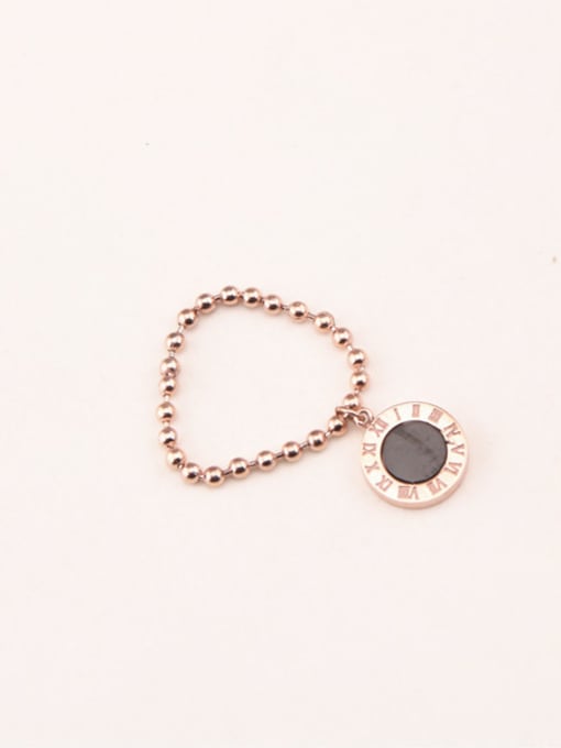 GROSE Korean Style Round Accessories Ring