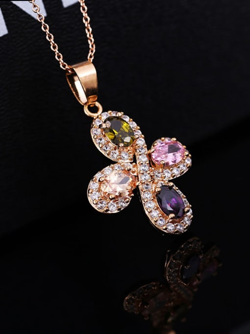 L.WIN Wedding Accessories Copper Necklace 2