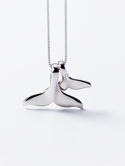 Rosh Mermaid tail dream sea world chain necklace 2