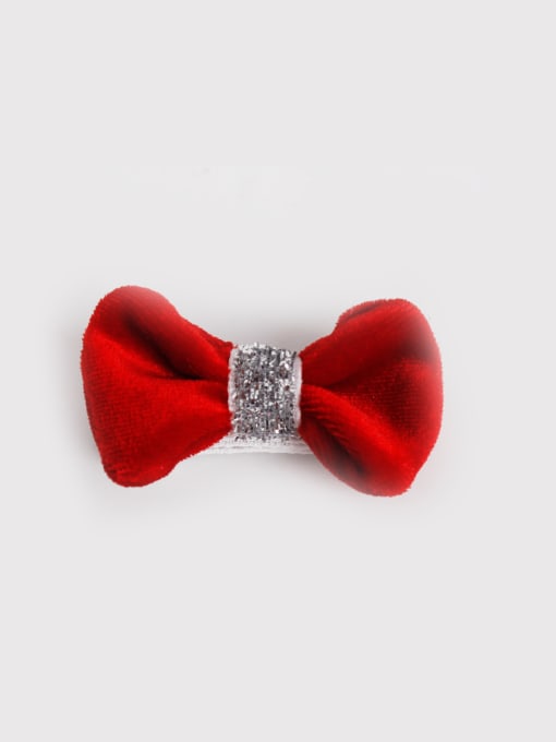 red Hairpin Kids' Bow Hair Accessories