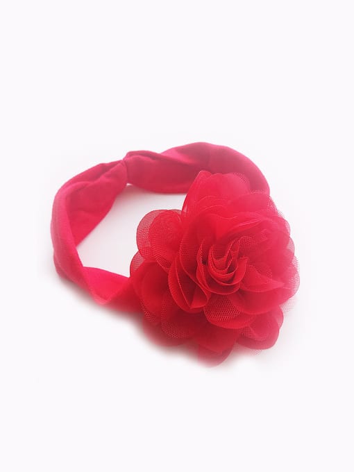 YOKI KIDS Red Flower bady headband 0