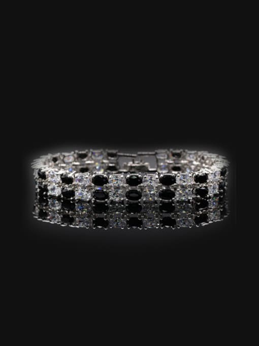 L.WIN Wedding Accessories Zircons Double Layer Bracelet 0