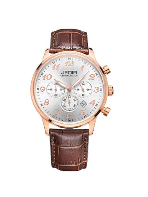 white & Brown JEDIR Brand Antique Mechanical Watch