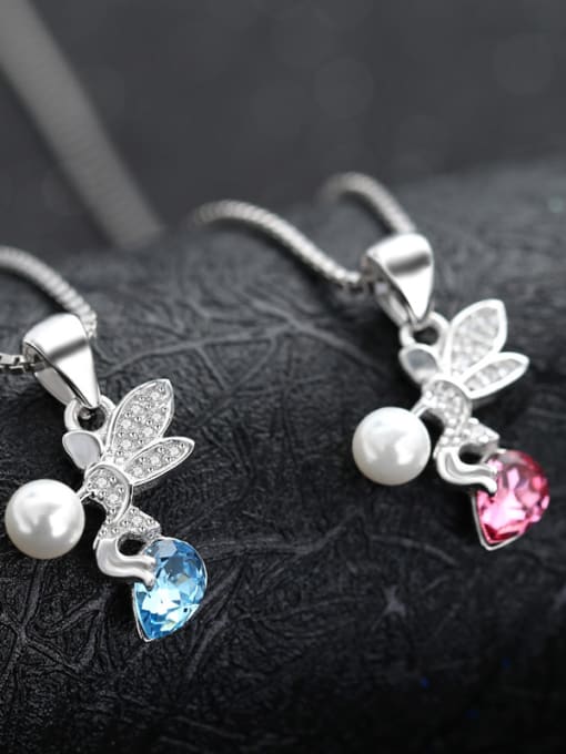 kwan Freshwater Pearl Angel Wedding Accessories Women Pendant 2