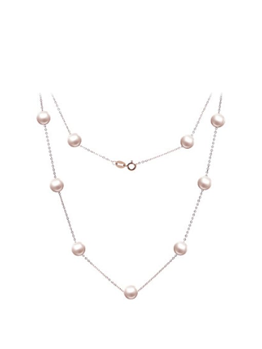 EVITA PERONI Round Freshwater Pearls Necklace 0