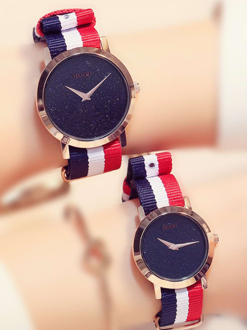 small size GUOU Brand Sporty Numberless Watch