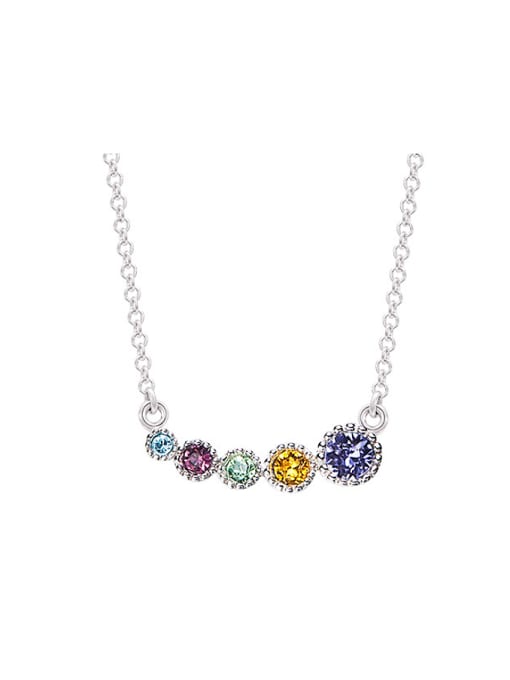 multi-color Multi-color austrian Zircons Necklace