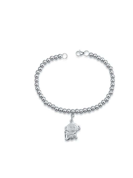 kwan Lovely Animal  Accessories Fashion Silver Bracelet 0